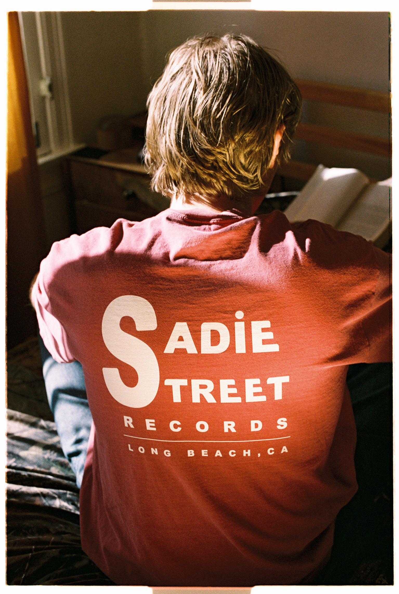 Construction Tee (Crimson)