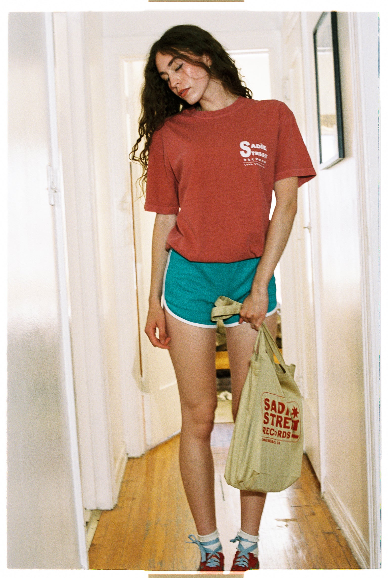 Construction Tee (Crimson)
